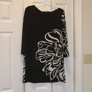 Beautiful abstract flower dress